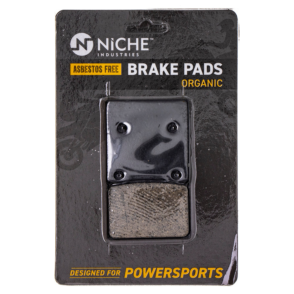 Rear Organic Brake Pad Set for Kawasaki ZRX1200R ZRX1100 ZR1200 Ninja 43082-1200 NICHE 519-KPA2556D