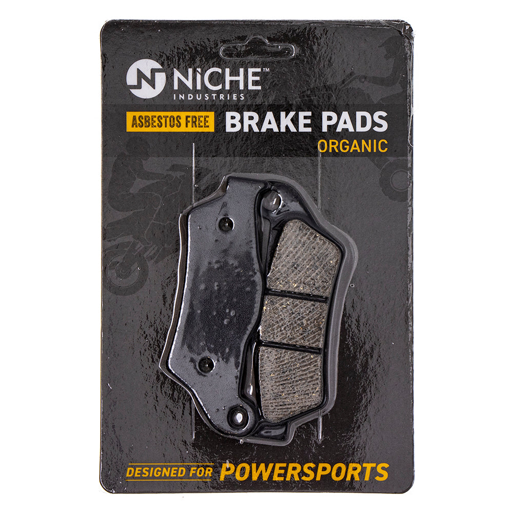 Rear Organic Brake Pad Set for zOTHER BMW K1300S K1300R K1200S K1200R 34218541388 NICHE 519-KPA2563D