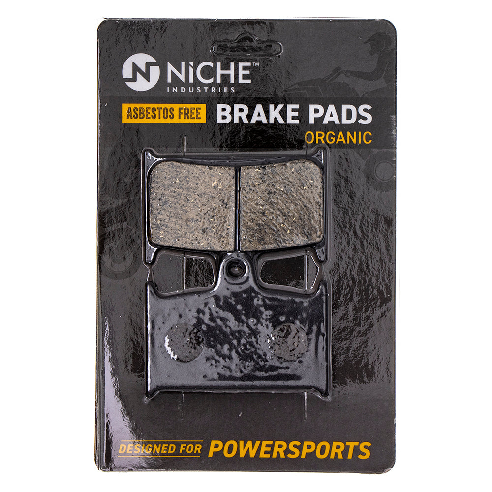 Front Organic Brake Pad Set for Suzuki RF900RV Bandit 59300-17811 59100-27840 NICHE 519-KPA2564D
