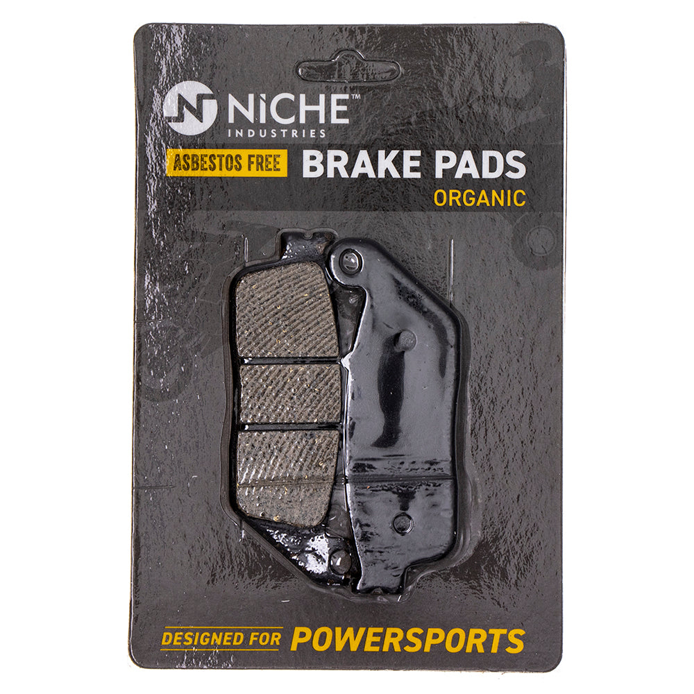 Front Organic Brake Pad Set for zOTHER Honda Hornet CBR600SJ CBR600F3 06455-MAL-G01 NICHE 519-KPA2565D