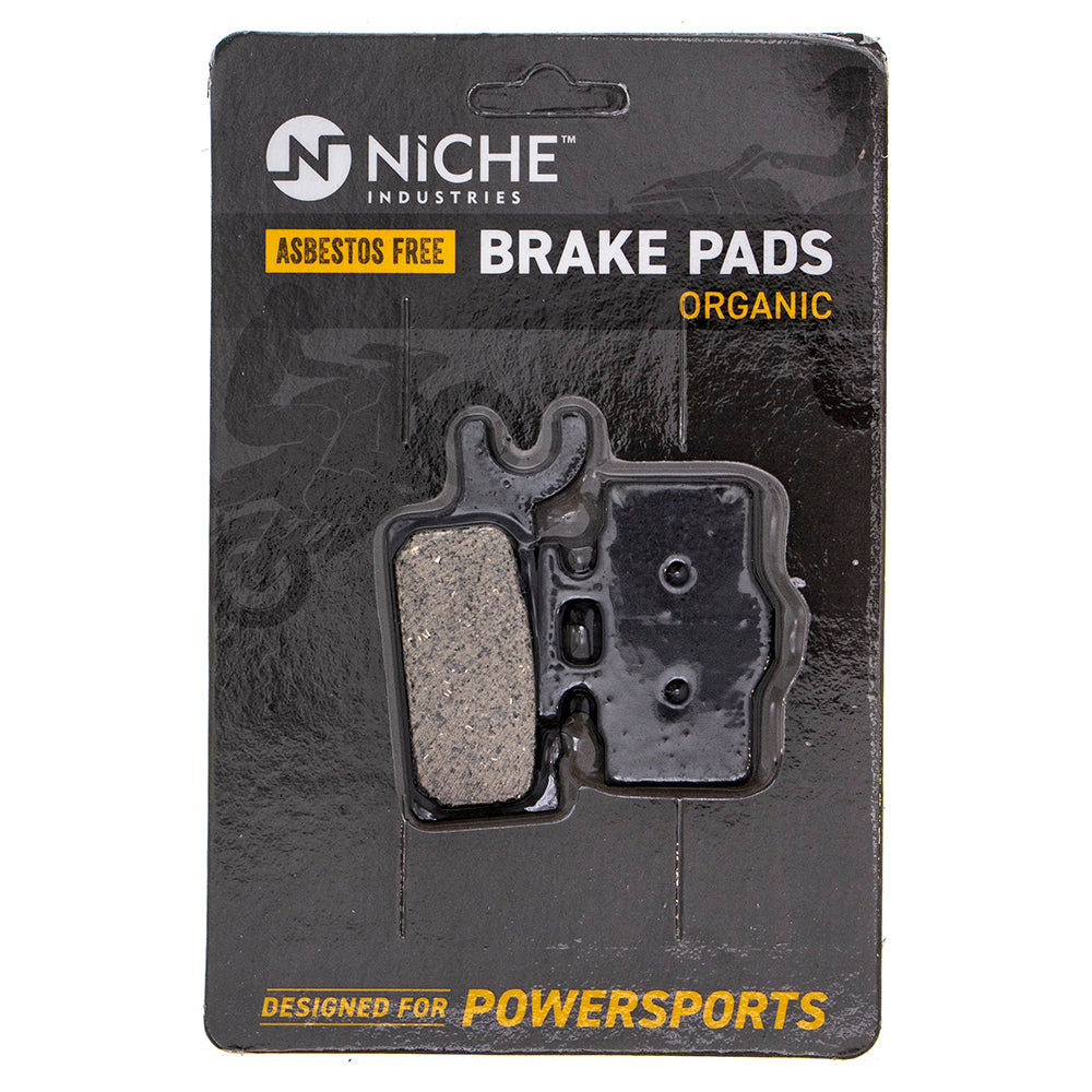 Front Organic Brake Pad Set for zOTHER Kawasaki KX65 43082-1242 43082-0042 NICHE 519-KPA2566D