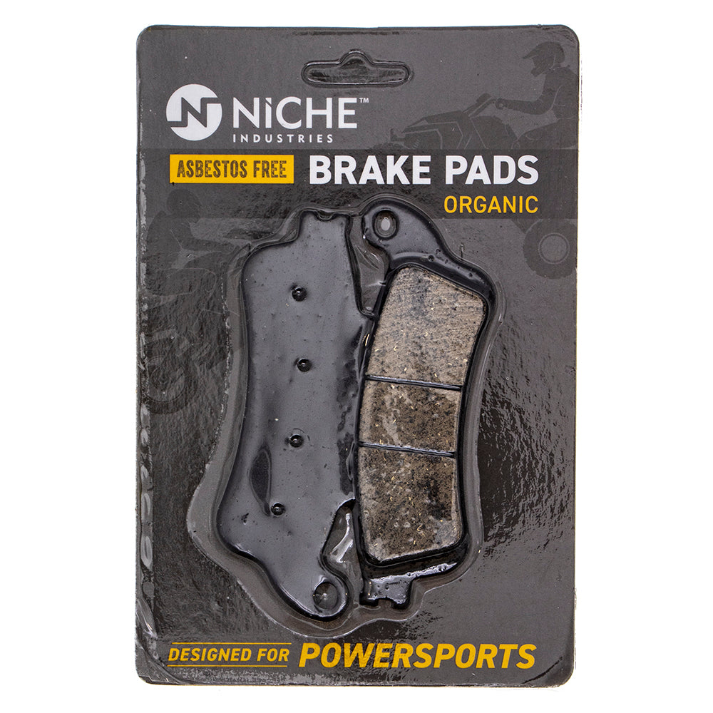 Front Organic Brake Pad Set for Kawasaki Vulcan 43082-0152 NICHE 519-KPA2568D