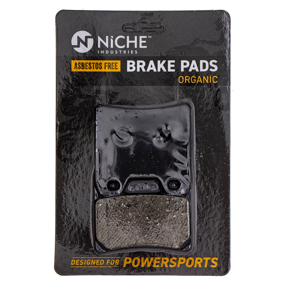 Rear Organic Brake Pad Set for Yamaha FZ1 5LV-W0046-50-00 NICHE 519-KPA2574D
