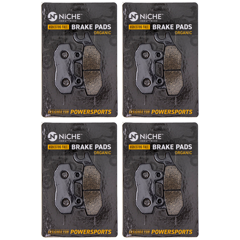 Rear Brake Pads Set 4-Pack for zOTHER Triumph Tiger Sprint Speed 2020071-T0301 T2020560 NICHE 519-KPA2575D