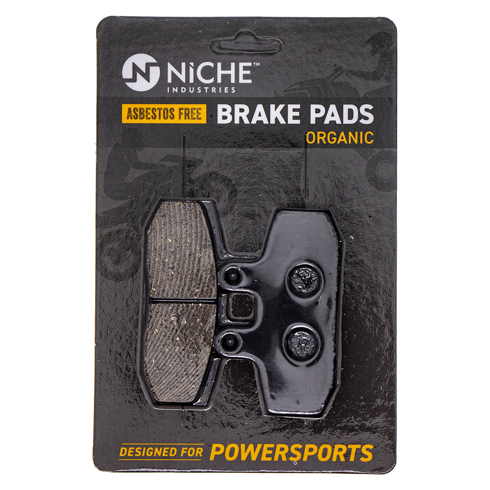 Front Organic Brake Pad Set for zOTHER Shadow Rebel Mana 06455-KEB-902 06455-KEB-901 NICHE 519-KPA2576D