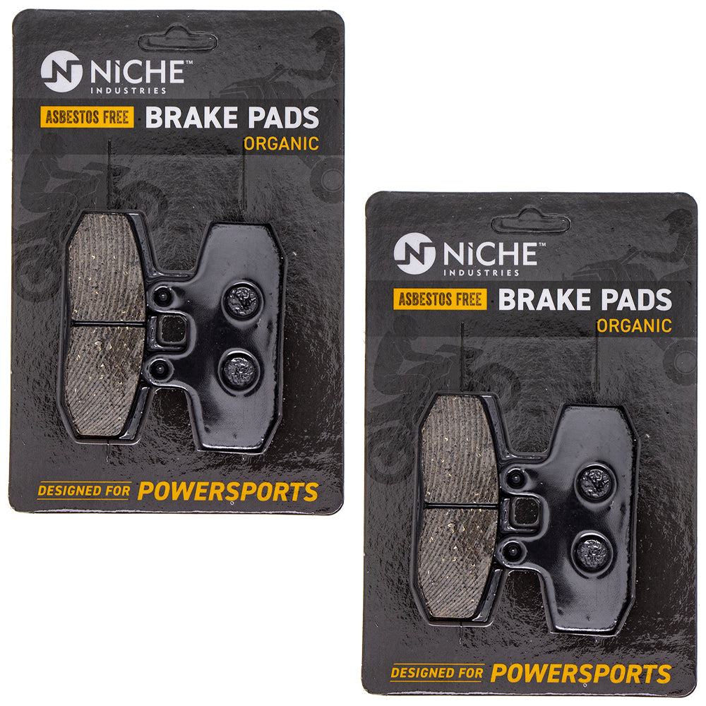 Front Brake Pads Set 2-Pack for zOTHER Shadow Rebel 06455-KEB-902 06455-KEB-901 NICHE 519-KPA2576D