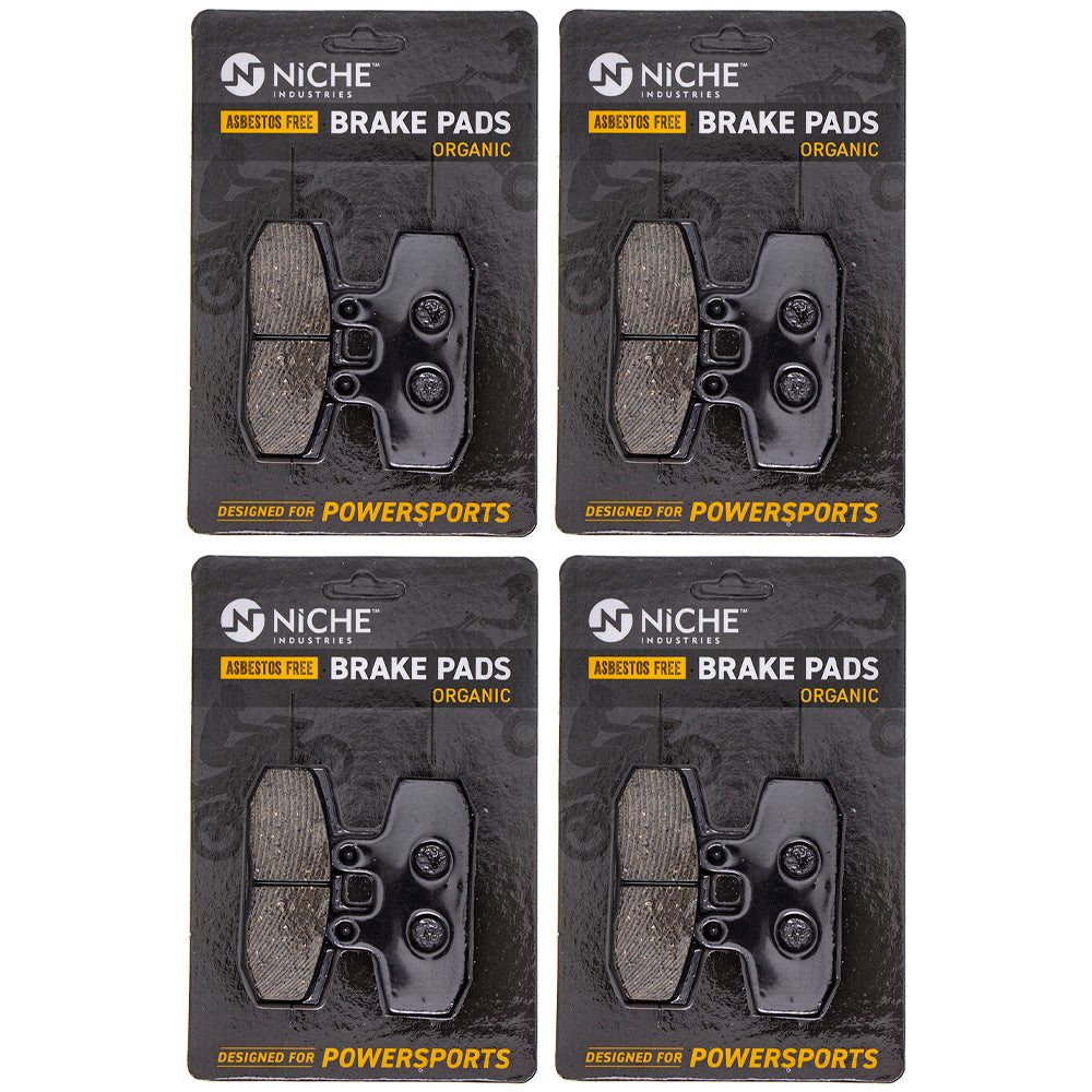 Front Brake Pads Set 4-Pack for zOTHER Shadow Rebel 06455-KEB-902 06455-KEB-901 NICHE 519-KPA2576D