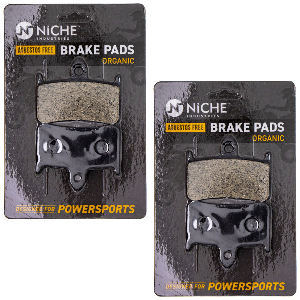 Front Brake Pads Set 2-Pack for zOTHER Honda Super 919 06455-MCZ-016 06455-MCZ-006 NICHE 519-KPA2578D