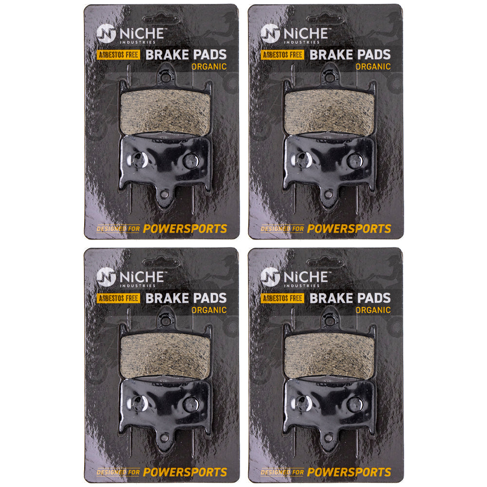 Front Brake Pads Set 4-Pack for zOTHER Honda Super 919 06455-MCZ-016 06455-MCZ-006 NICHE 519-KPA2578D