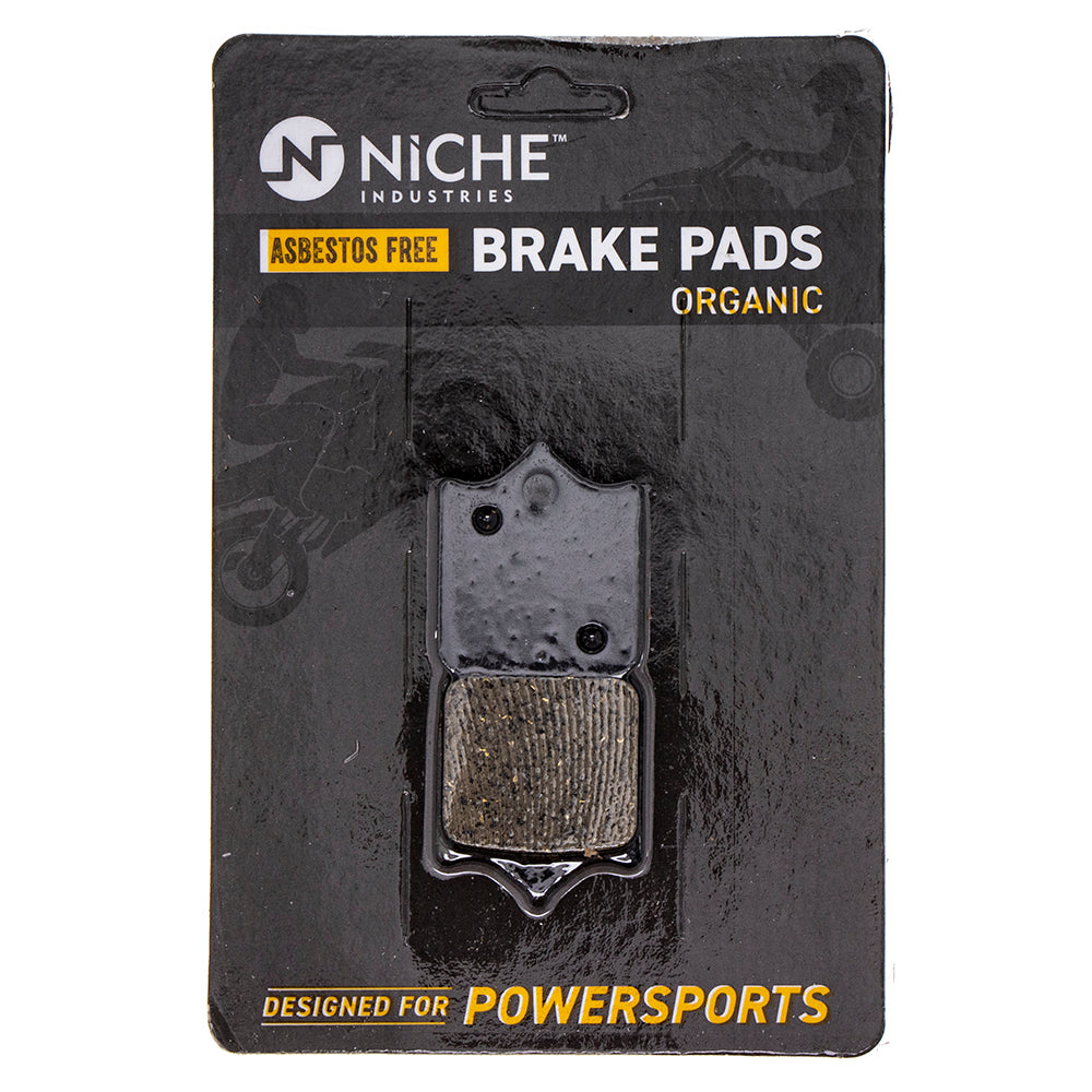 Front Organic Brake Pad Set for zOTHER Triumph KTM Speed Monster 999 998 61013030000 NICHE 519-KPA2571D
