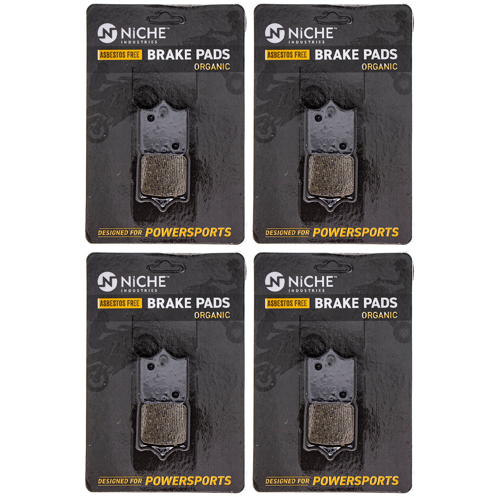 Front Brake Pads Set 4-Pack for zOTHER Triumph KTM Speed Monster 999 998 61013030000 NICHE 519-KPA2571D