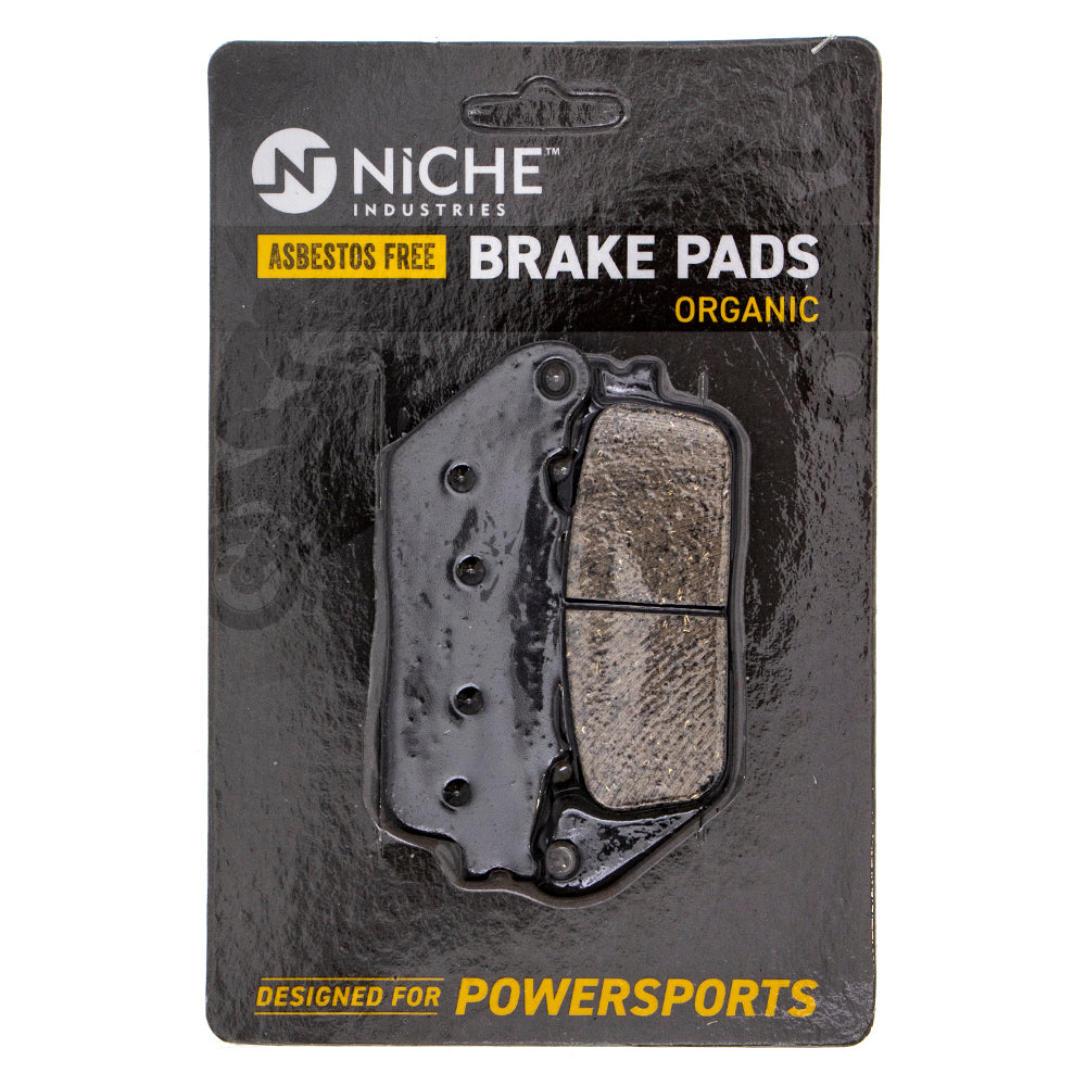 Rear Organic Brake Pad Set for zOTHER Honda Interceptor CB1000R 06435-MJM-D02 NICHE 519-KPA2582D