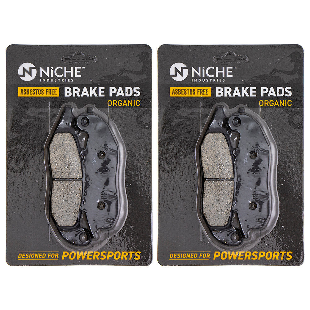 Front Brake Pads Set 2-Pack for zOTHER Honda CRF300LS CRF300L CRF250L 06451-KZZ-901 NICHE 519-KPA2585D