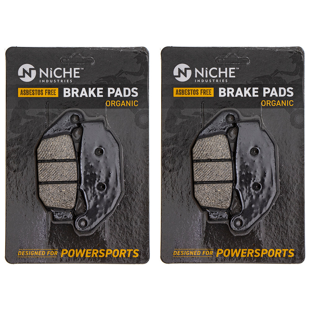 Rear Brake Pads Set 2-Pack for zOTHER Honda CRF300LS CRF300L CRF250L 06435-KZZ-901 NICHE 519-KPA2586D