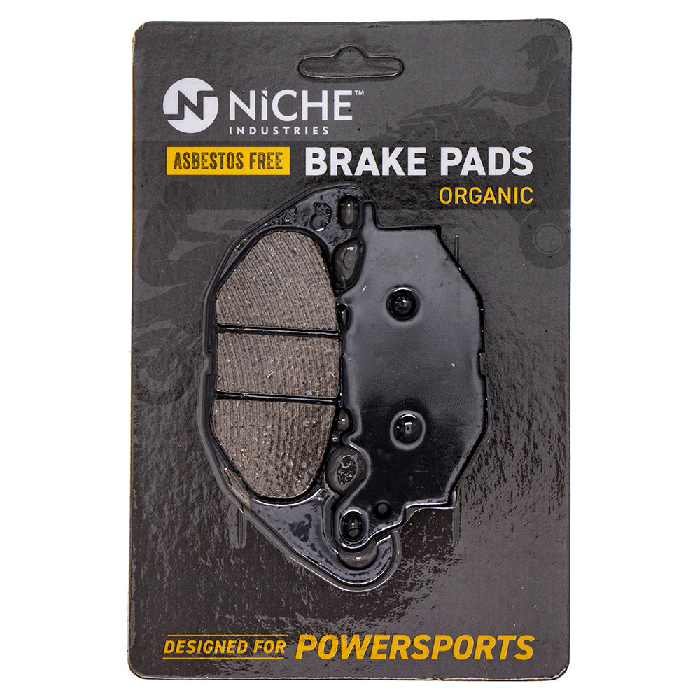 Front Organic Brake Pad Set for Yamaha YZF 1WD-25805-00-00 NICHE 519-KPA2588D