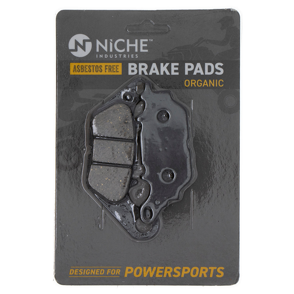 Rear Organic Brake Pad Set for Yamaha YZF 1WD-25805-00-00 1WD-25806-00-00 NICHE 519-KPA2580D