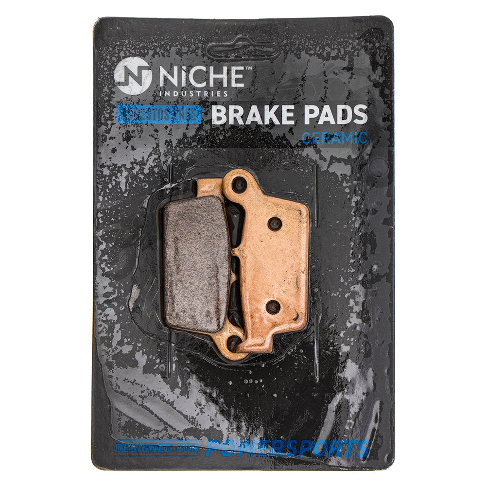 Rear Ceramic Brake Pad Set for zOTHER Yamaha Suzuki Kawasaki Honda YZF YZ426F YZ400F YZ250 NICHE 519-KPA2599D