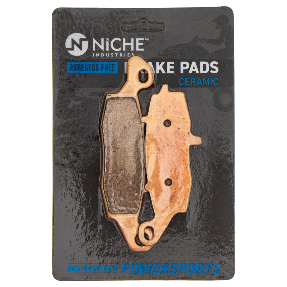 Rear Ceramic Brake Pad Set for zOTHER Suzuki Kawasaki ZR7S Z750S Vulcan Versys 43082-1264 NICHE 519-KPA2590D