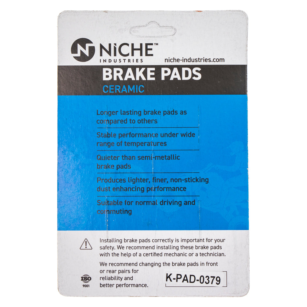NICHE 519-KPA2591D Brake Pad for zOTHER Yamaha Suzuki Kawasaki