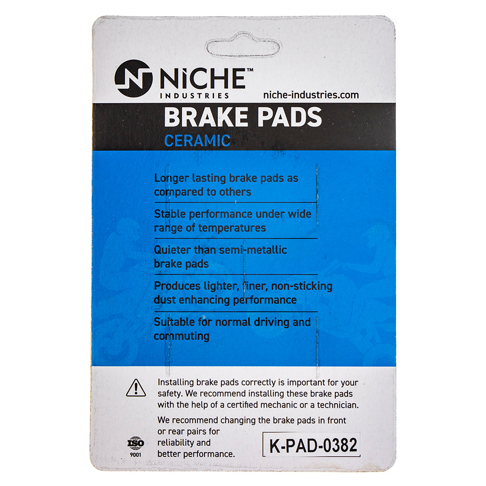 NICHE 519-KPA2504D Brake Pad for zOTHER Victory Polaris Honda