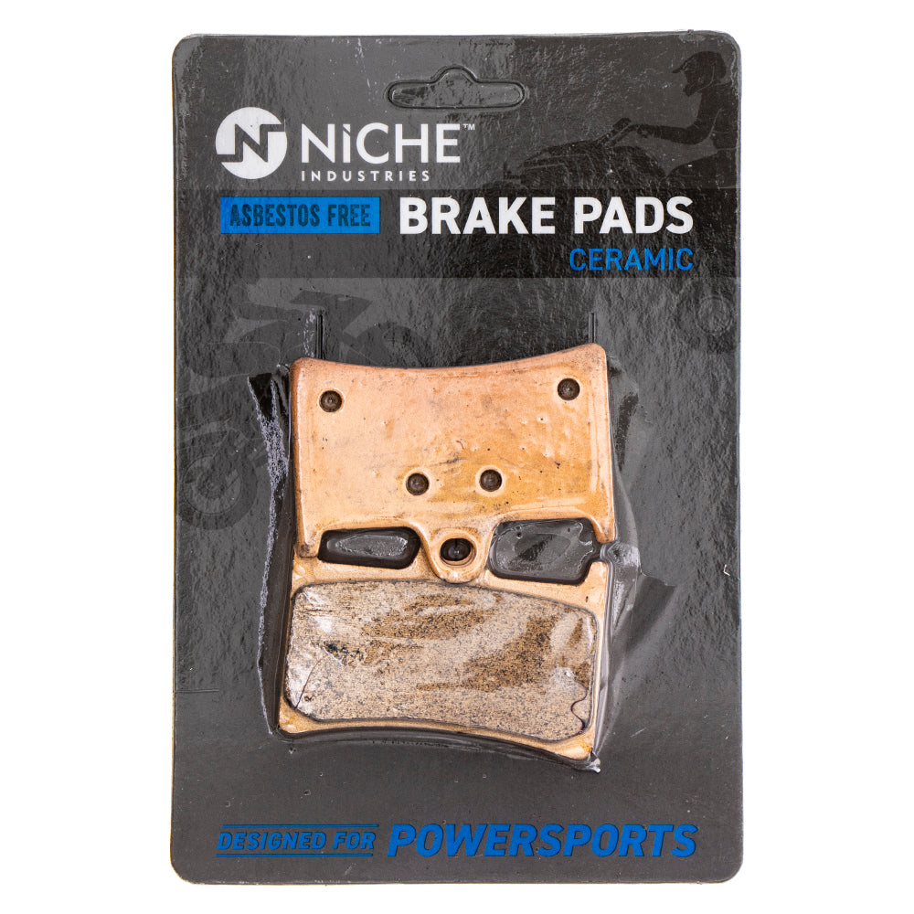 Front Ceramic Brake Pad Set for zOTHER Yamaha YZF XSR900 XSR700 Vmax 2C0-25805-00-00 NICHE 519-KPA2506D