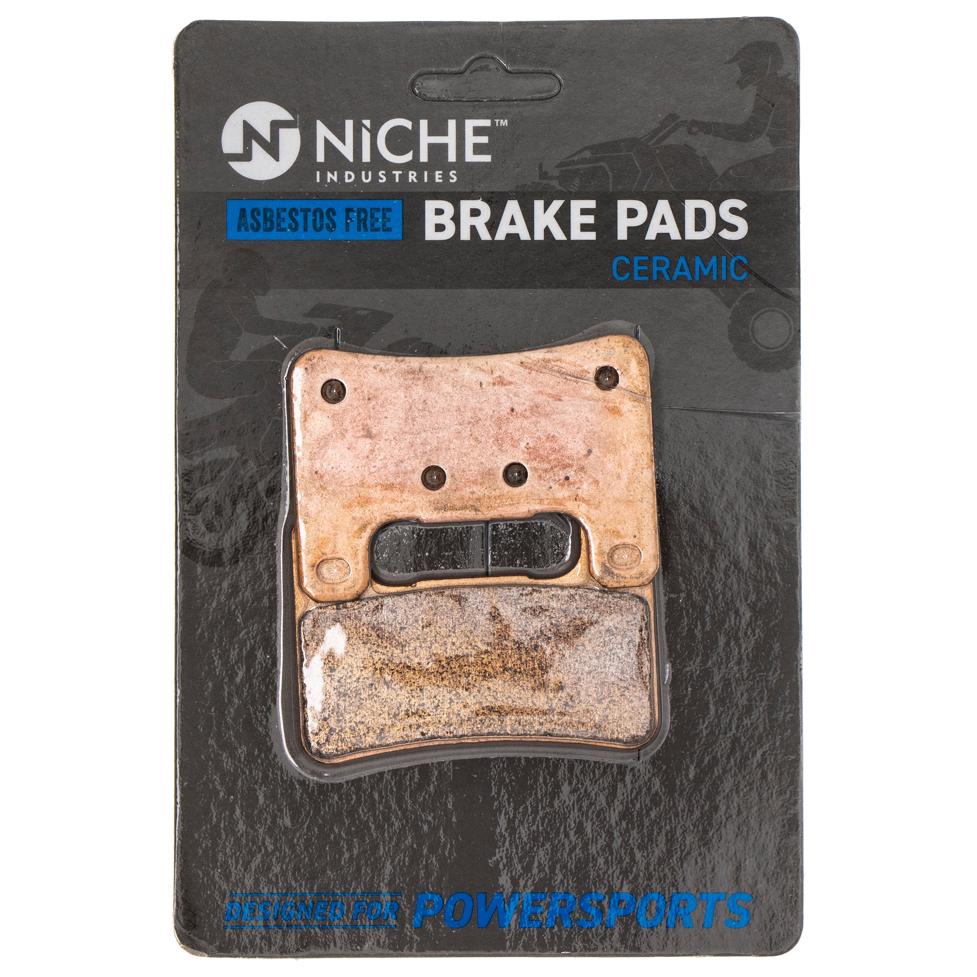 Front Ceramic Brake Pad Set for Suzuki Kawasaki Z900RS Z1000 Ninja Hayabusa 59100-29840 NICHE 519-KPA2508D