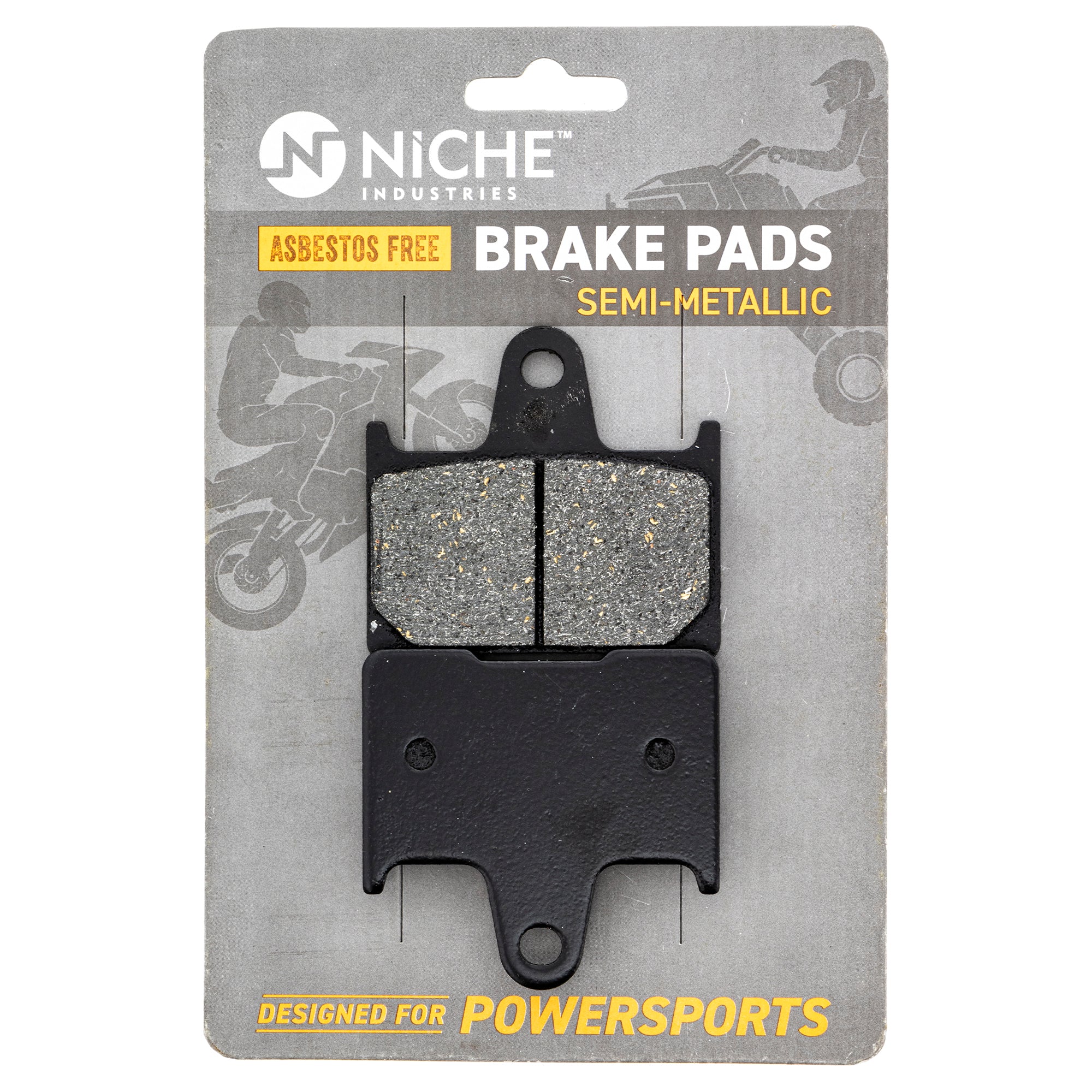 Rear Semi-Metallic Brake Pad Set for zOTHER Yamaha VMAX Venture SX700S SX700R NICHE 519-KPA2631D