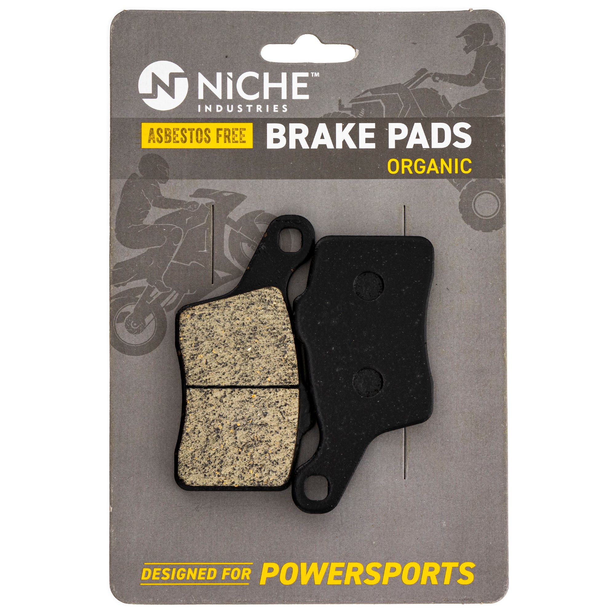 Organic Brake Pads for zOTHER BRP Can-Am Ski-Doo Sea-Doo Tundra Summit 507032473 507032489 NICHE 519-KPA2657D