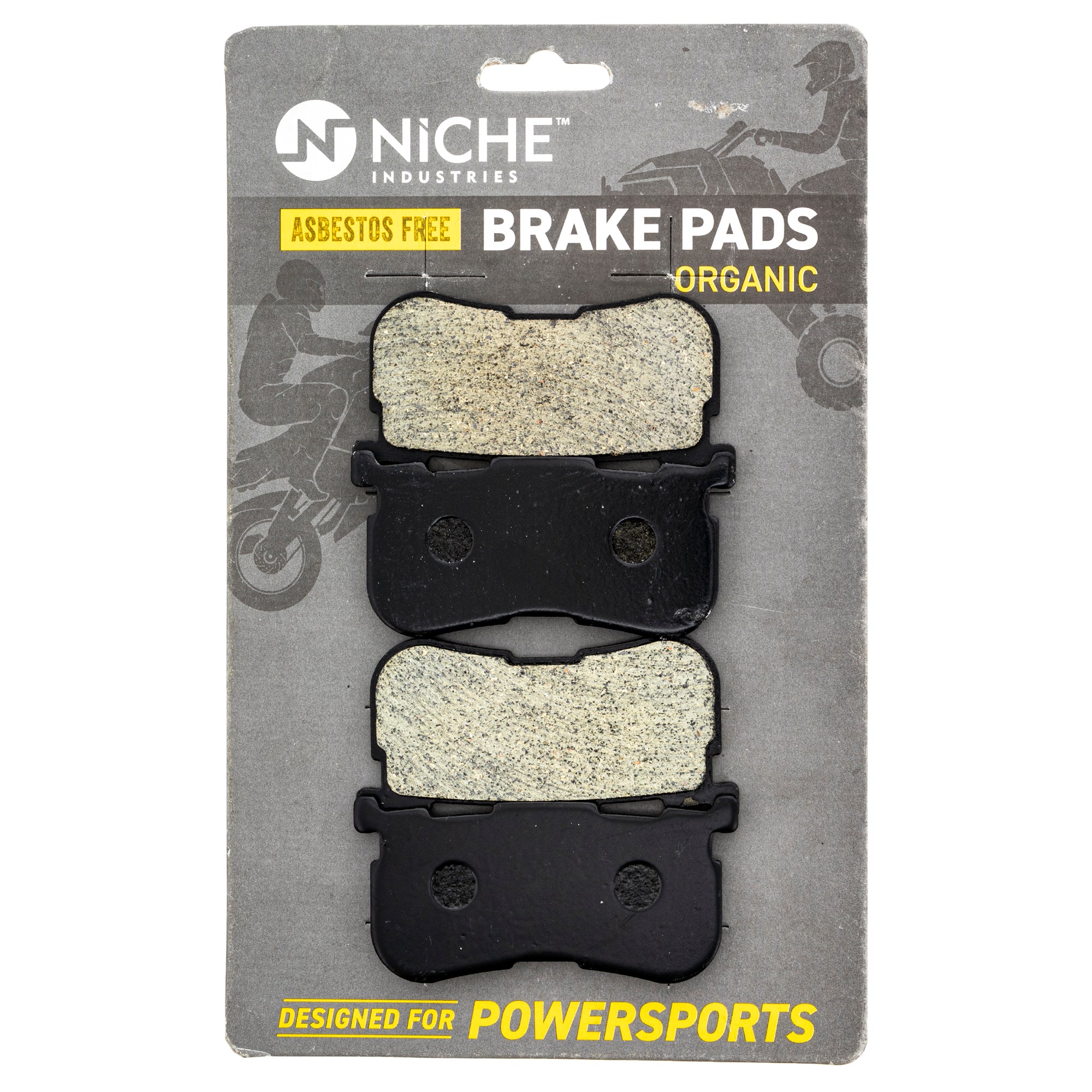 Organic Brake Pads for Harley-Davidson Tri Iron Freewheeler 41300033 NICHE 519-KPA2650D