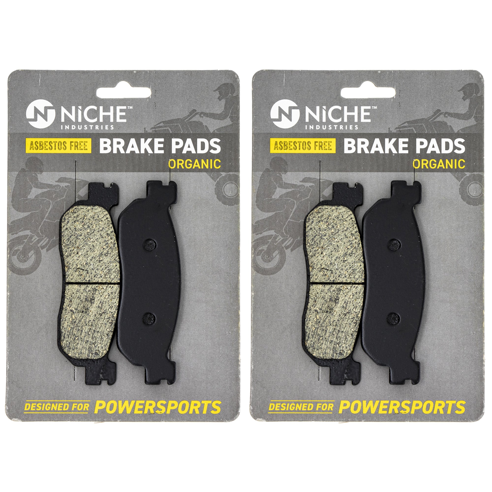 NICHE 519-KPA2686D Front Brake Pads Set 2-Pack for zOTHER Yamaha