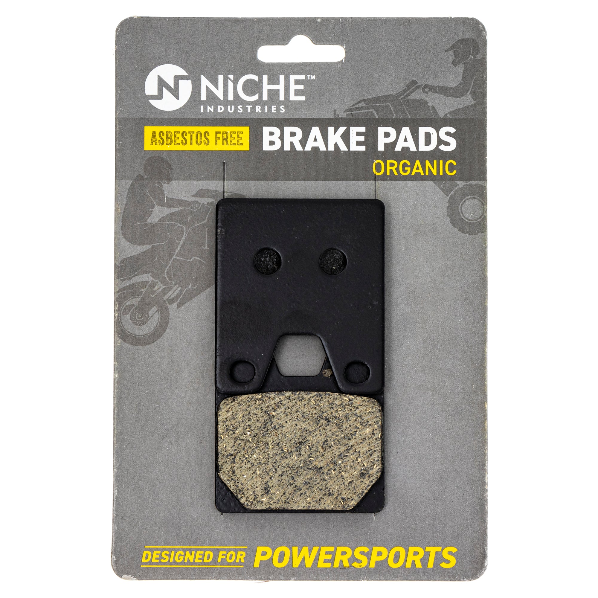 Rear Organic Brake Pad Set for zOTHER Yamaha YZF 5FL-W0046-50-00 NICHE 519-KPA2688D
