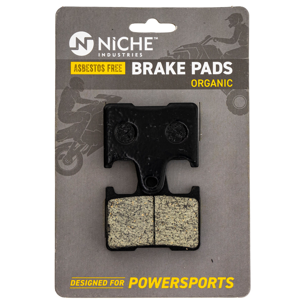 Rear Organic Brake Pad Set for zOTHER Yamaha Venture Phazer 8DJ-W0046-01-00 NICHE 519-KPA2681D