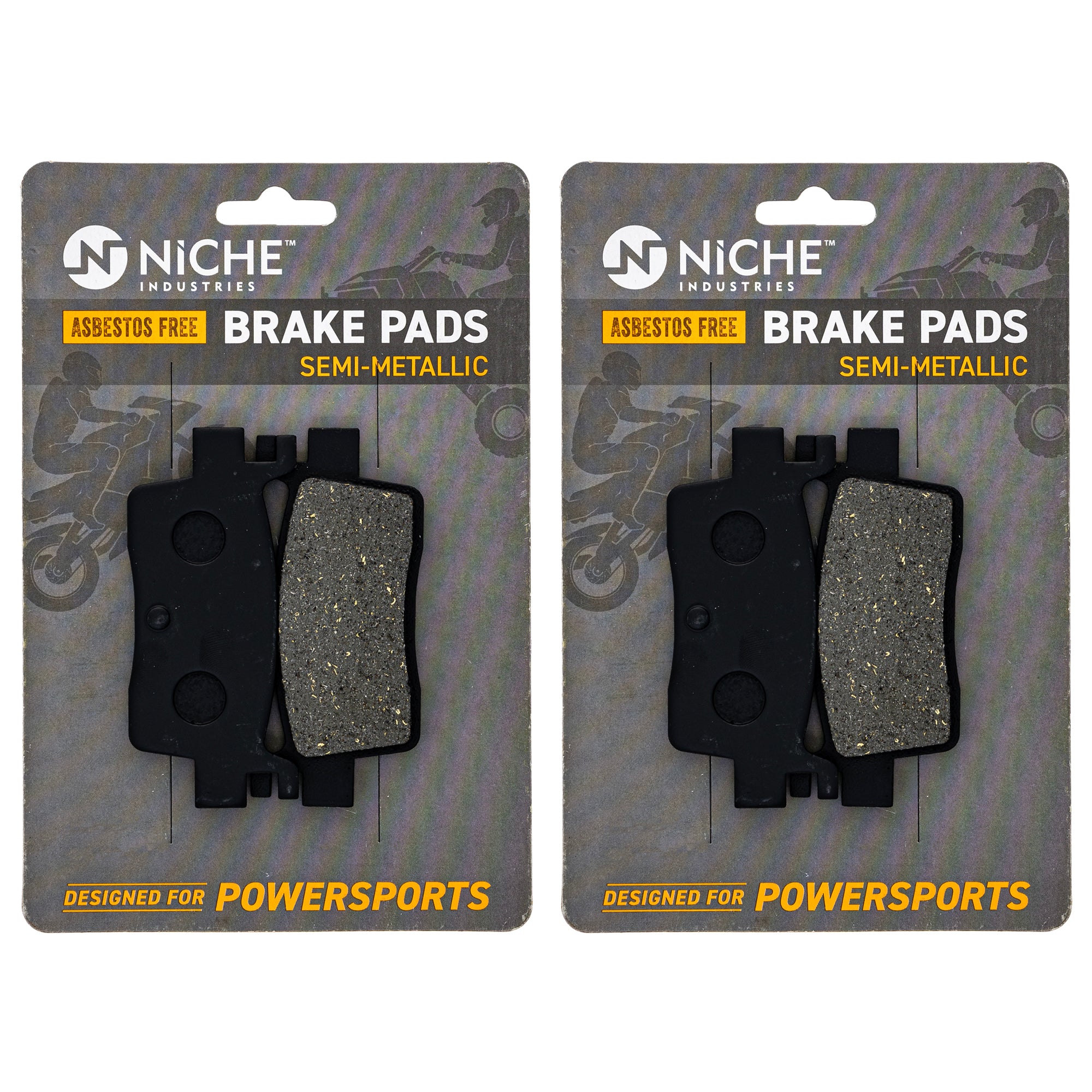 NICHE 519-KPA2603D Brake Pad Set 2-Pack for