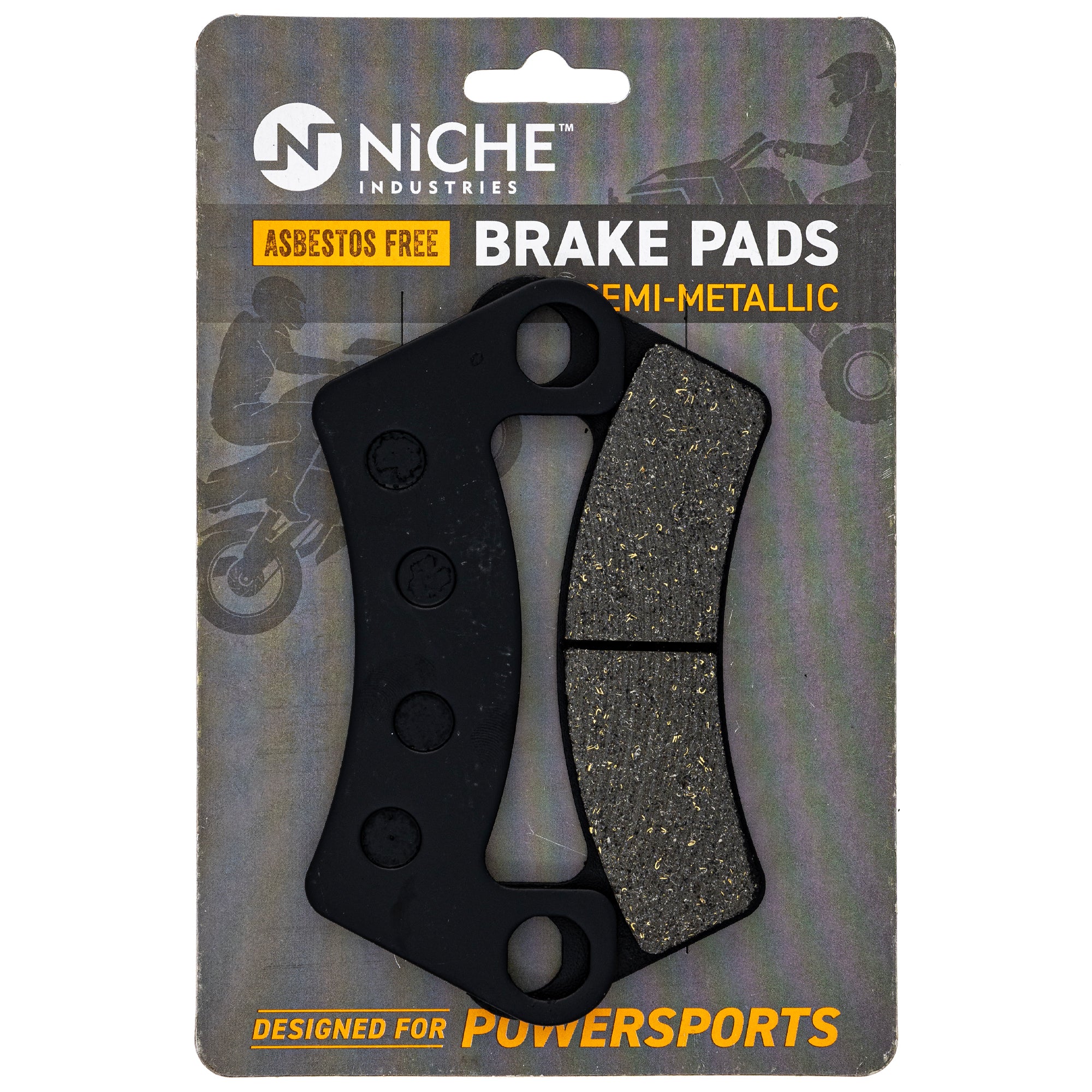 NICHE 519-KPA2607D Brake Pad Set for Stampede Holland Havoc Cat
