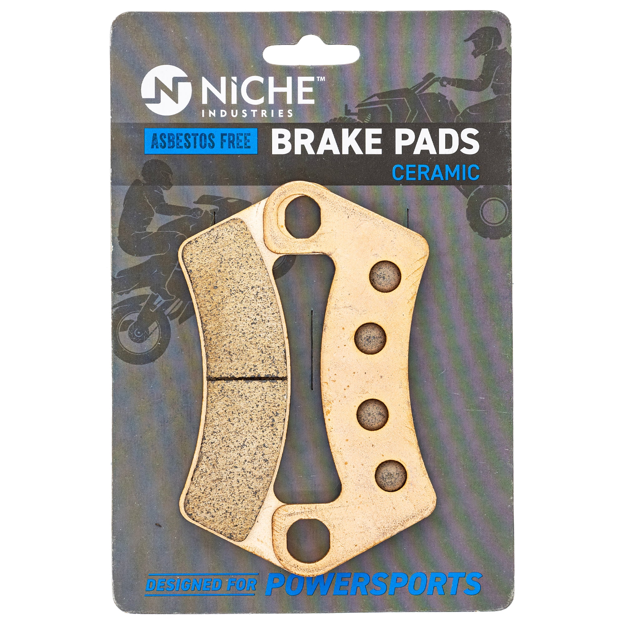 NICHE 519-KPA2601D Brake Pad Set for Stampede Holland Havoc Cat