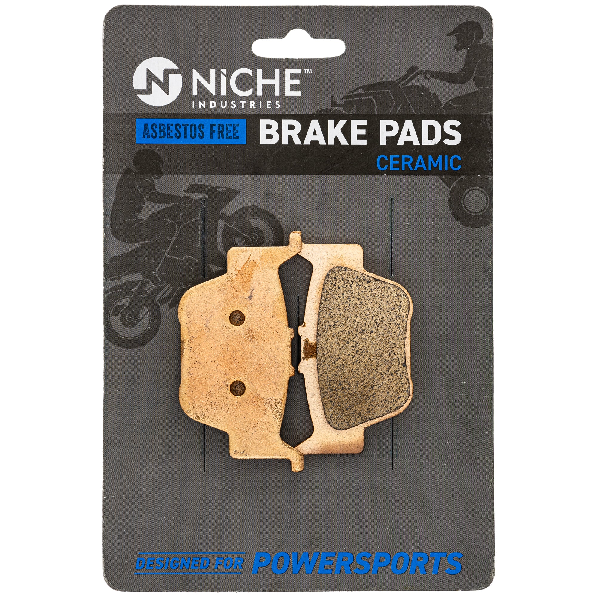 NICHE 519-KPA2725D Brake Pad Set for Pioneer FourTrax