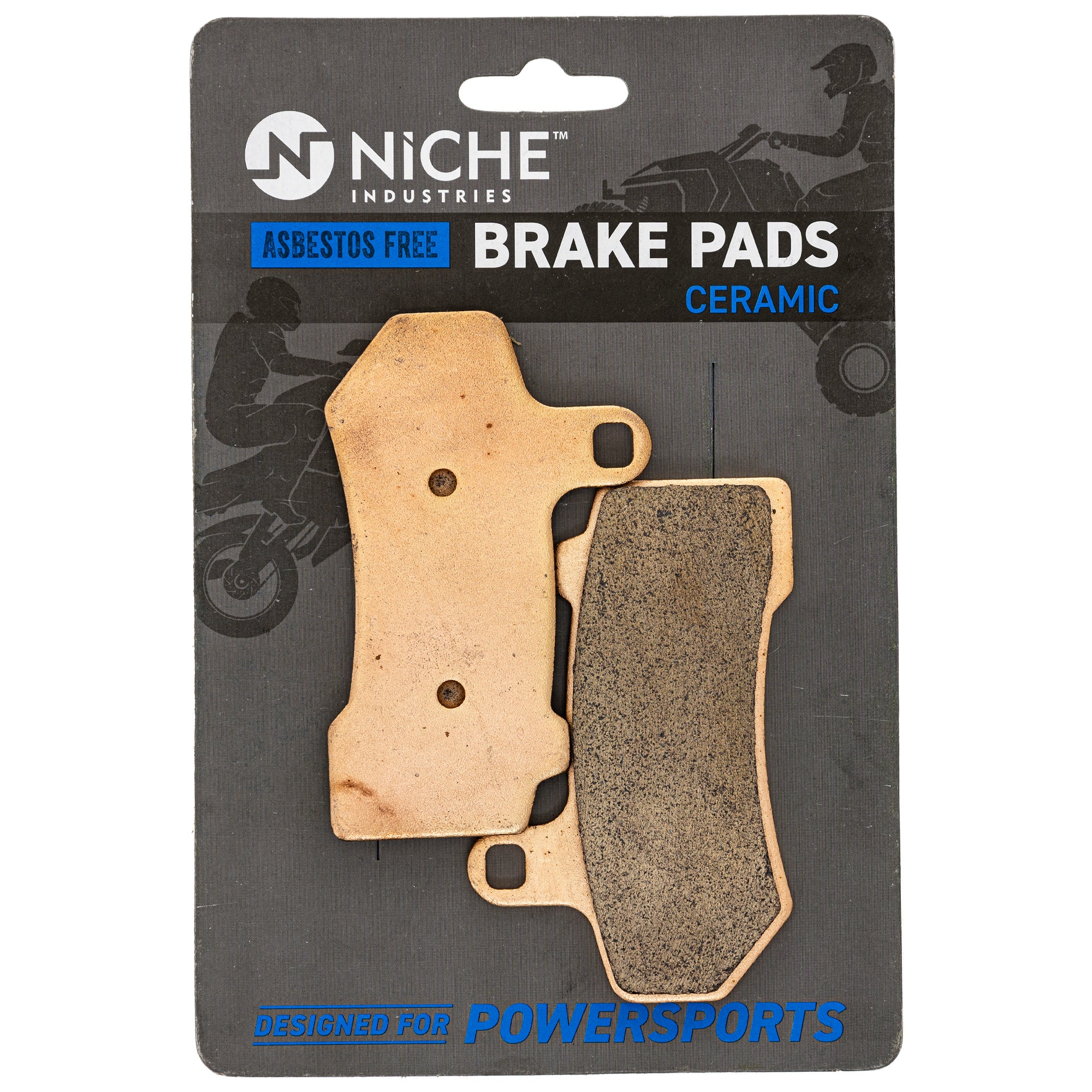 NICHE 519-KPA2729D Brake Pad Set for V-Rod Ultra Tri Street