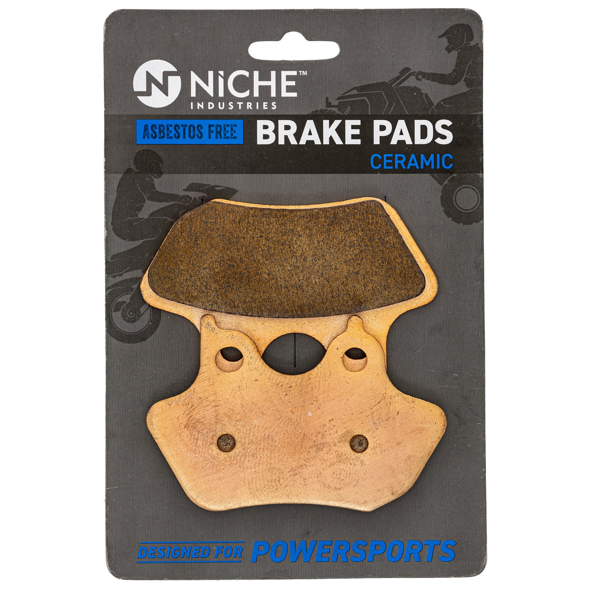 NICHE 519-KPA2720D Brake Pad Set for V-Rod Street Sportster Softail