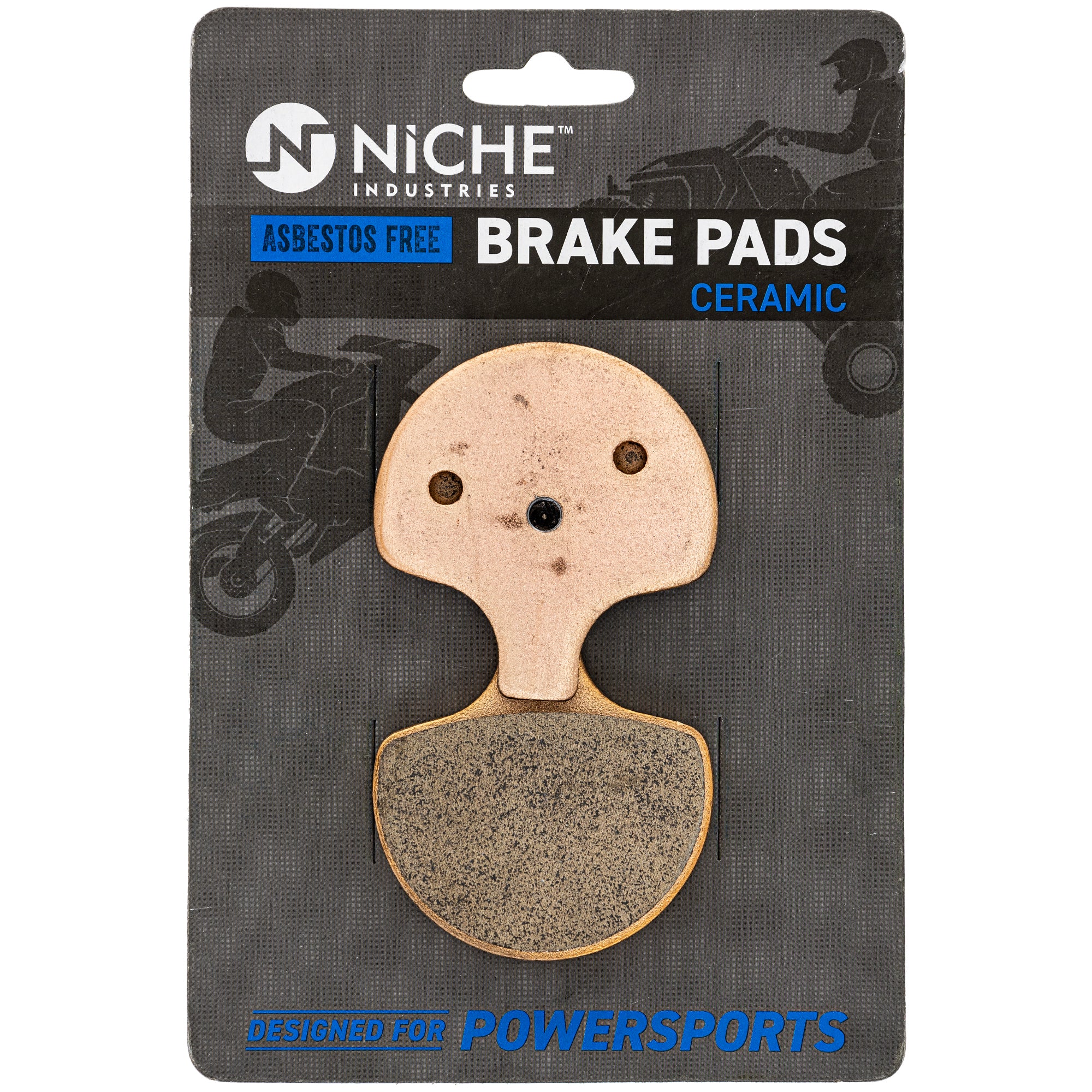 NICHE 519-KPA2733D Brake Pad Set for XR1000 XLX Tour Sportster