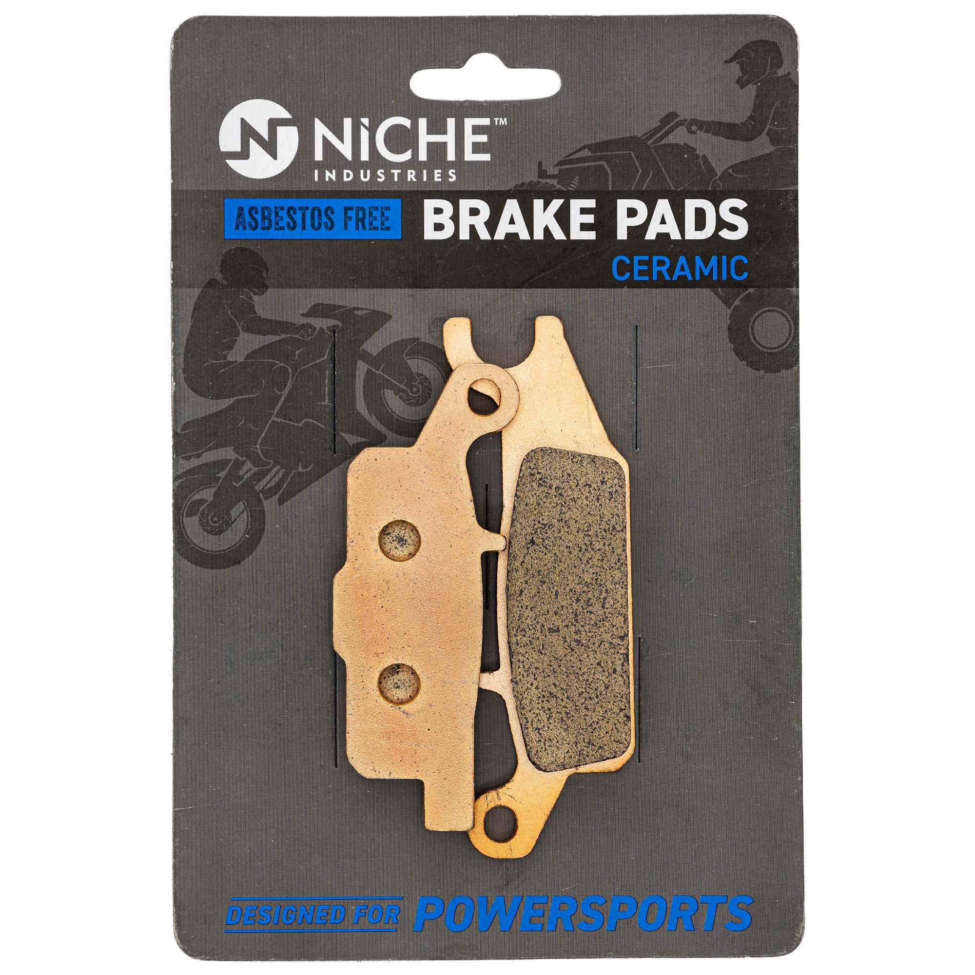 NICHE 519-KPA2739D Brake Pad Set for Grizzly