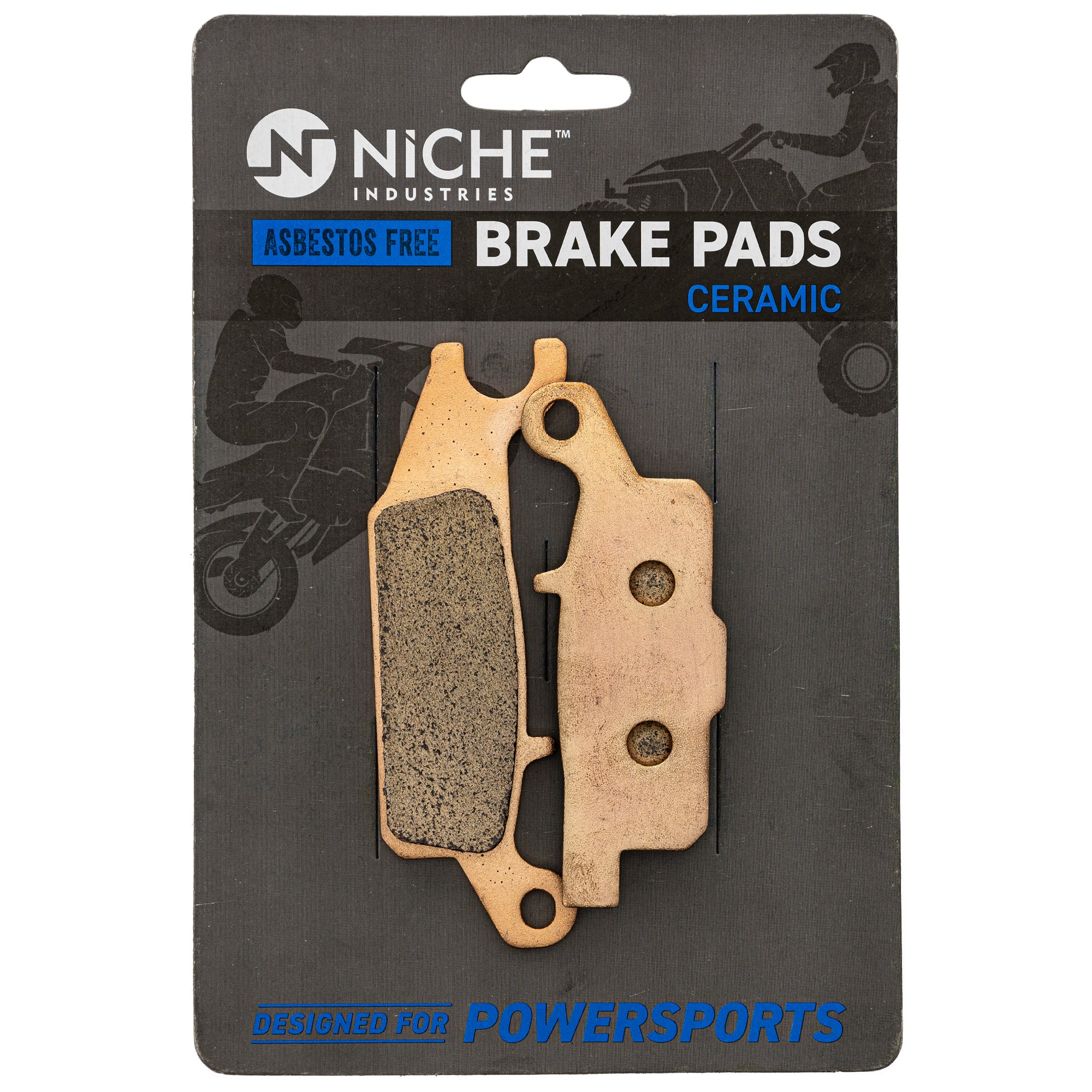 NICHE 519-KPA2731D Brake Pad Set for Grizzly