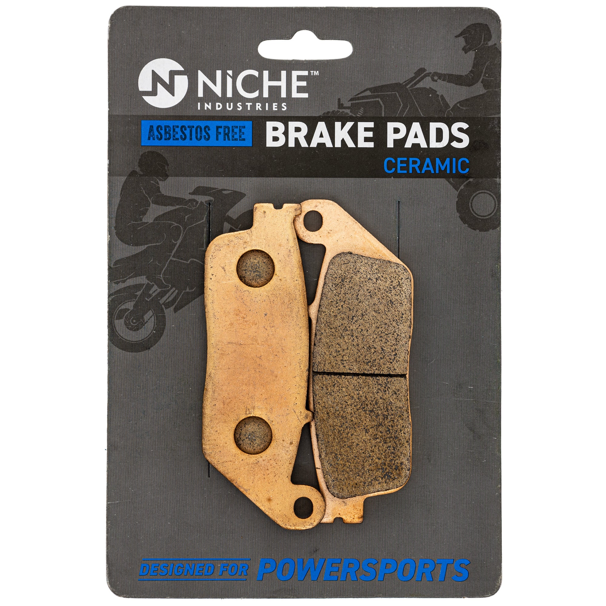 NICHE 519-KPA2748D Brake Pad Set for Z650 VTX1300T VTX1300S VTX1300C