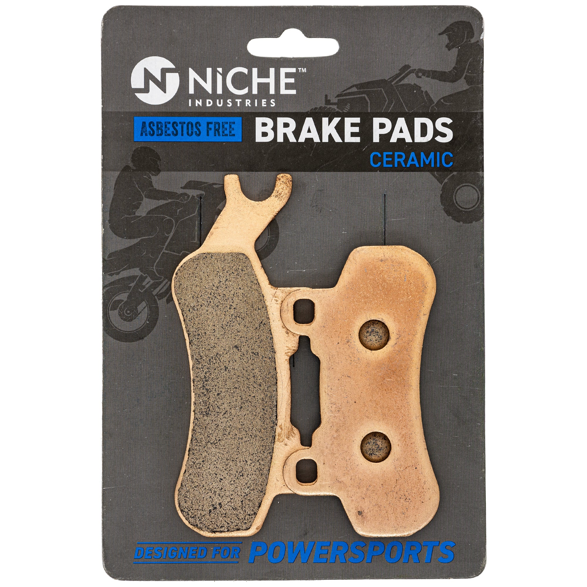 NICHE 519-KPA2749D Brake Pad Set for Traxter Maverick