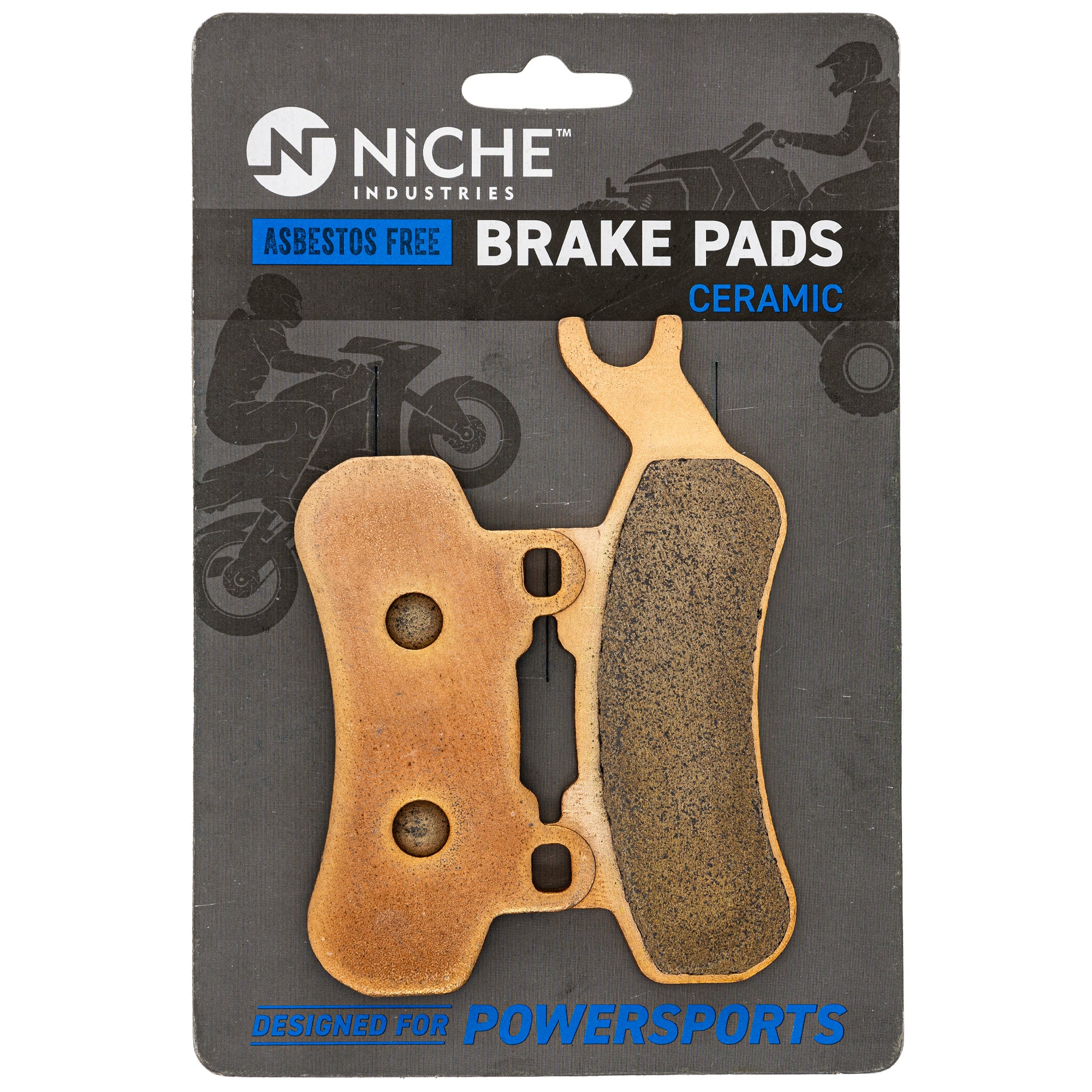 NICHE 519-KPA2740D Brake Pad Set for Traxter Maverick