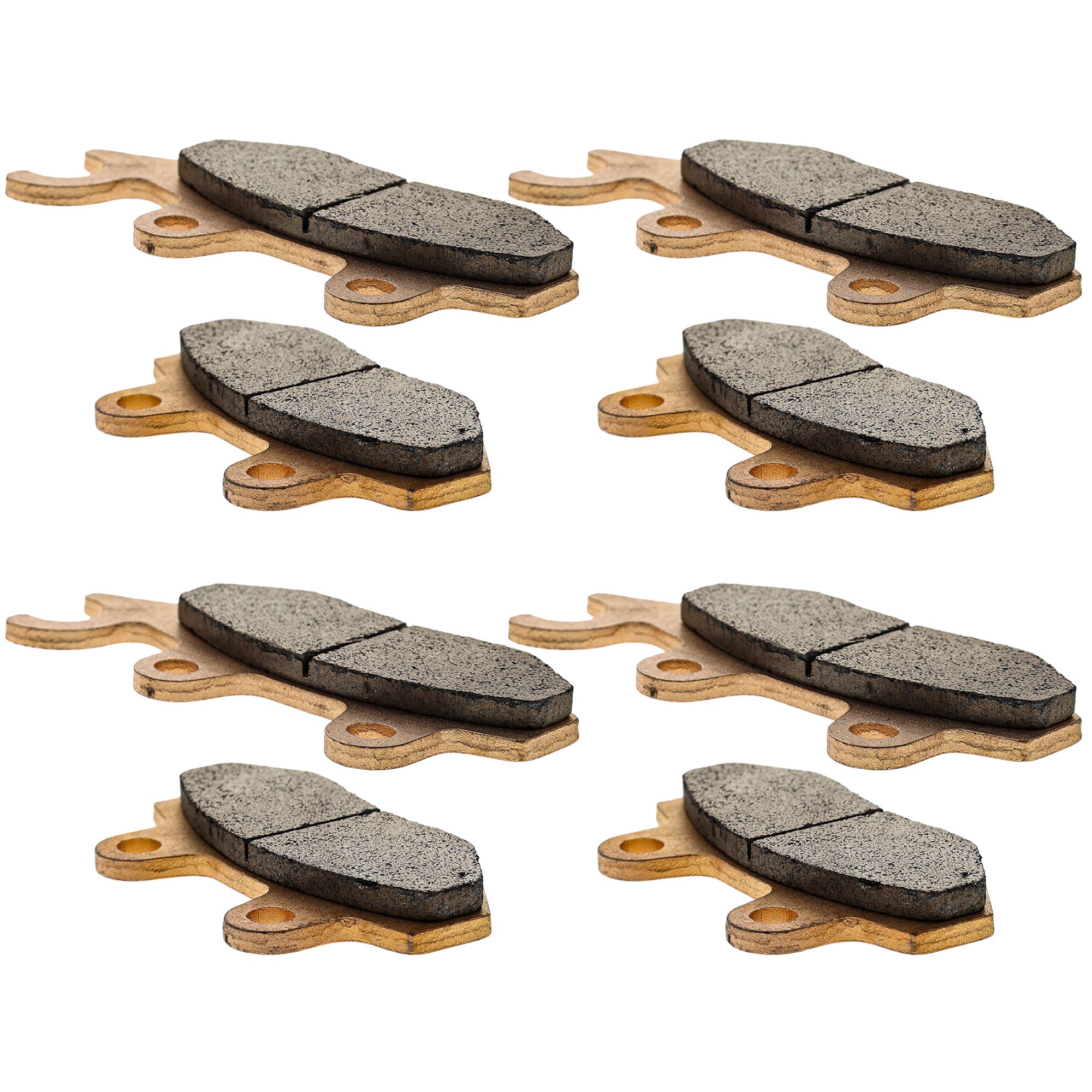Brake Pad Set 4-Pack for Z400 Ninja KLR650 Eliminator NICHE 519-KPA2741D
