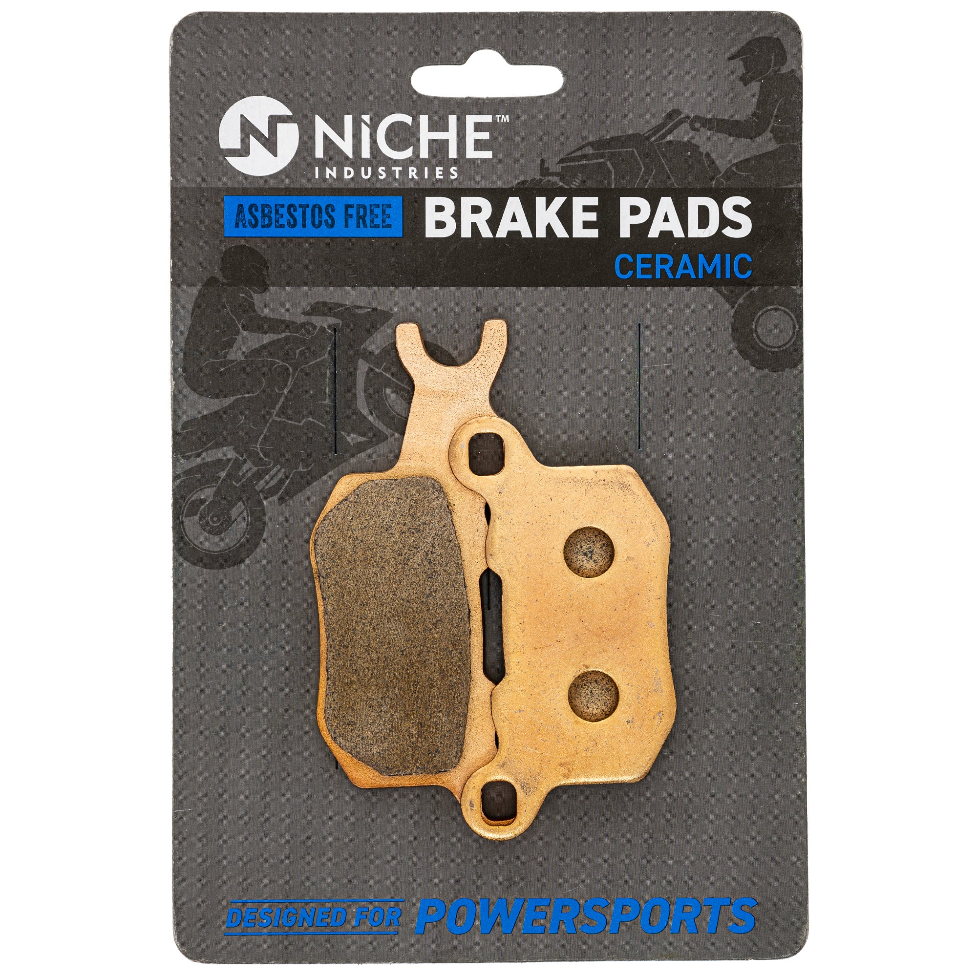 NICHE 519-KPA2752D Brake Pad Set for Traxter Defender