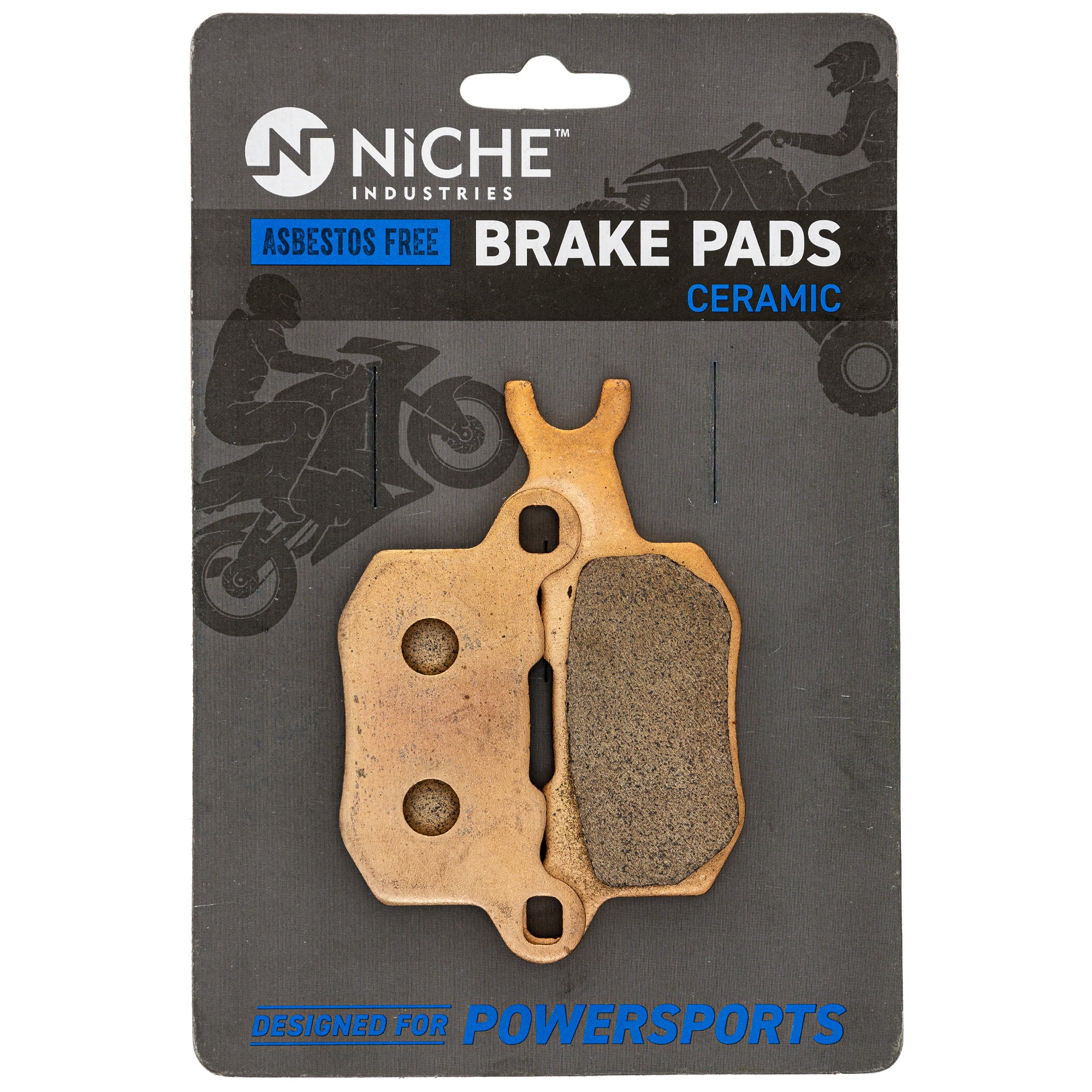 NICHE 519-KPA2753D Brake Pad Set for Traxter Defender