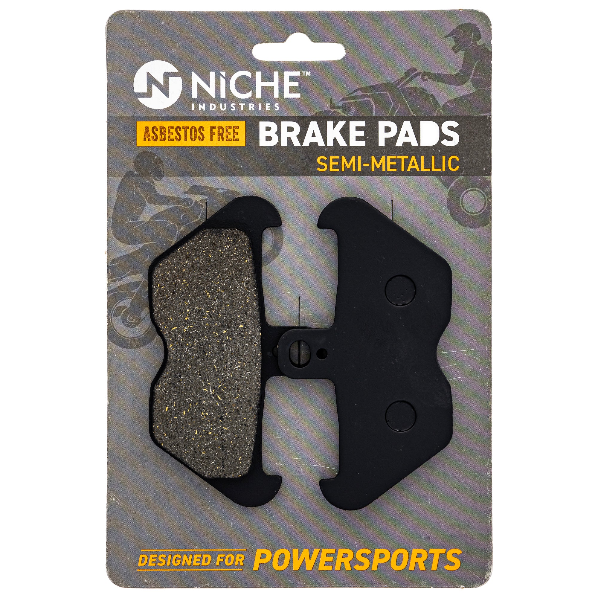 NICHE 519-KPA2755D Brake Pad Set 2-Pack for R850R R1200C R1150GS