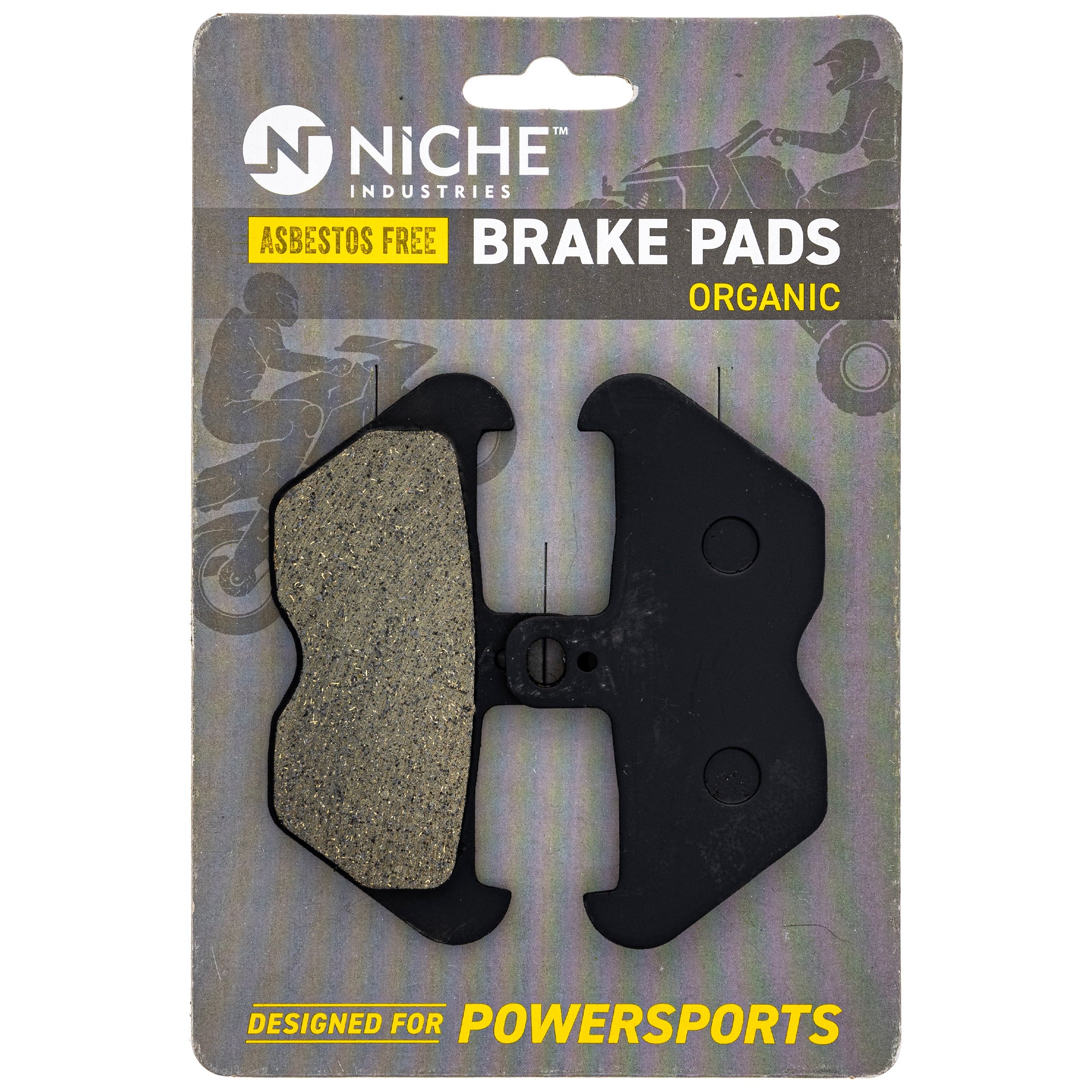 NICHE 519-KPA2756D Front Organic Brake Pad Set for R850R R1200C
