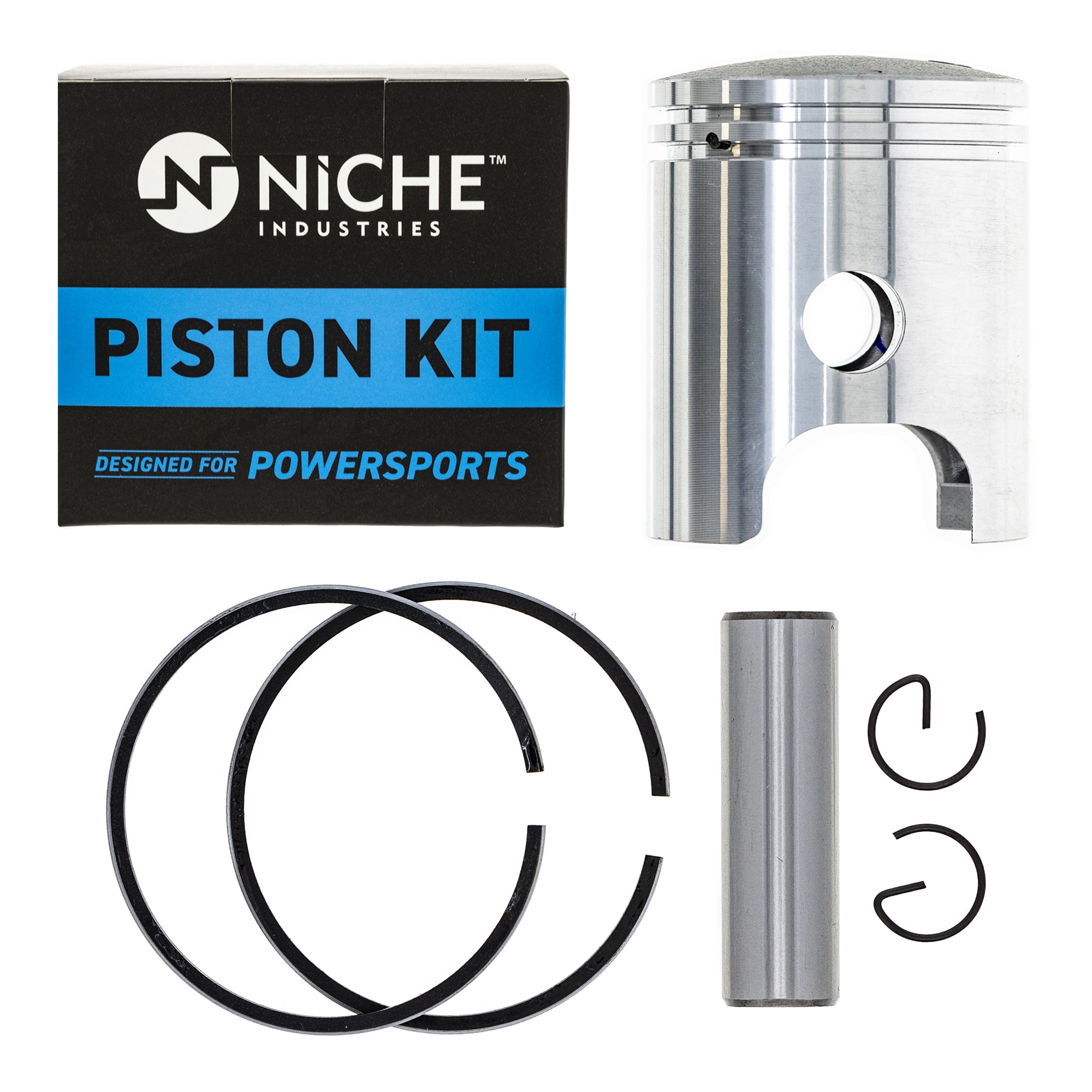 thumbnail image 2 of ZOOM ZOOM Piston Kit For Yamaha PW80 Dirt Bike 1983-1990 | ZZP-FR71653 2 of 3